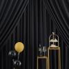 image20x10ft Black Backdrop Curtains Wedding Backdrop Black Curtains Birthday Parties Baby Shower Bridal Shower Backdrop for Photoshoot