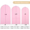 imageArch Backdrop Cover Set of 3 Pink Arch Covers Stretchy Backdrop 6FT 66FT 72FT Wedding Arch Cover Bridal Baby Shower Birthday Photo Backdrop Party Arch Stand Covers Gradient PinkPink  Purple  3 Pack