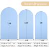imageArch Backdrop Cover Set of 3 Pink Arch Covers Stretchy Backdrop 6FT 66FT 72FT Wedding Arch Cover Bridal Baby Shower Birthday Photo Backdrop Party Arch Stand Covers Gradient PinkWhite  Blue  3 Pack