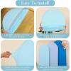 imageArch Backdrop Cover Set of 3 Pink Arch Covers Stretchy Backdrop 6FT 66FT 72FT Wedding Arch Cover Bridal Baby Shower Birthday Photo Backdrop Party Arch Stand Covers Gradient PinkGradient Blue  3 Pack