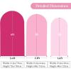 imageArch Backdrop Cover Set of 3 Pink Arch Covers Stretchy Backdrop 6FT 66FT 72FT Wedding Arch Cover Bridal Baby Shower Birthday Photo Backdrop Party Arch Stand Covers Gradient PinkGradient Pink  3 Pack