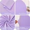 imageArch Backdrop Cover Set of 3 Pink Arch Covers Stretchy Backdrop 6FT 66FT 72FT Wedding Arch Cover Bridal Baby Shower Birthday Photo Backdrop Party Arch Stand Covers Gradient PinkPink  Blue  Purple  3 Pack