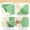 imageArch Backdrop Cover Set of 3 Pink Arch Covers Stretchy Backdrop 6FT 66FT 72FT Wedding Arch Cover Bridal Baby Shower Birthday Photo Backdrop Party Arch Stand Covers Gradient PinkBeige  Green  3 Pack