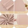 imageArch Backdrop Cover Set of 3 Pink Arch Covers Stretchy Backdrop 6FT 66FT 72FT Wedding Arch Cover Bridal Baby Shower Birthday Photo Backdrop Party Arch Stand Covers Gradient PinkCream  Nude  Champagne  3Pack