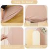 imageArch Backdrop Cover Set of 3 Pink Arch Covers Stretchy Backdrop 6FT 66FT 72FT Wedding Arch Cover Bridal Baby Shower Birthday Photo Backdrop Party Arch Stand Covers Gradient PinkCream  Nude  Champagne  3Pack