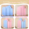 imageArch Backdrop Cover Set of 3 Pink Arch Covers Stretchy Backdrop 6FT 66FT 72FT Wedding Arch Cover Bridal Baby Shower Birthday Photo Backdrop Party Arch Stand Covers Gradient PinkPink  Blue  3 Pack