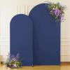 imageBlack Red Arch Backdrop Cover Set of 2 Spandex Arch Covers 72 and 6ft Wedding Arch Stand Cover Bridal Baby Shower Photo Stretchy Backdrop Arch Cover Birthday Party Arch Coversnavy blue  2 Pack
