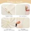 imageBlack Red Arch Backdrop Cover Set of 2 Spandex Arch Covers 72 and 6ft Wedding Arch Stand Cover Bridal Baby Shower Photo Stretchy Backdrop Arch Cover Birthday Party Arch CoversBeige  2 Pack