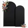imageBlack Red Arch Backdrop Cover Set of 2 Spandex Arch Covers 72 and 6ft Wedding Arch Stand Cover Bridal Baby Shower Photo Stretchy Backdrop Arch Cover Birthday Party Arch CoversBlack  2 Pack