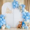 imageBlack Red Arch Backdrop Cover Set of 2 Spandex Arch Covers 72 and 6ft Wedding Arch Stand Cover Bridal Baby Shower Photo Stretchy Backdrop Arch Cover Birthday Party Arch CoversWhite  Blue  2 Pack