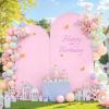 imageBlack Red Arch Backdrop Cover Set of 2 Spandex Arch Covers 72 and 6ft Wedding Arch Stand Cover Bridal Baby Shower Photo Stretchy Backdrop Arch Cover Birthday Party Arch CoversLight Pink  2 Pack