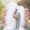 imageBlack Red Arch Backdrop Cover Set of 2 Spandex Arch Covers 72 and 6ft Wedding Arch Stand Cover Bridal Baby Shower Photo Stretchy Backdrop Arch Cover Birthday Party Arch CoversWhite  Pink  2 Pack