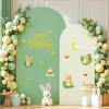 imageBlack Red Arch Backdrop Cover Set of 2 Spandex Arch Covers 72 and 6ft Wedding Arch Stand Cover Bridal Baby Shower Photo Stretchy Backdrop Arch Cover Birthday Party Arch CoversBeige  Green  2 Pack