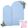 imageBlack Red Arch Backdrop Cover Set of 2 Spandex Arch Covers 72 and 6ft Wedding Arch Stand Cover Bridal Baby Shower Photo Stretchy Backdrop Arch Cover Birthday Party Arch CoversPink  Blue  2 Pack