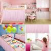 imageHB HBB MAGIC Pink Table Skirt Tulle Tutu Table Skirt for Rectangle Tables 6ft Girl Birthday Party Baby Shower Unicorn DecorationsPink