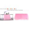 imageHB HBB MAGIC Pink Tulle Tutu Table Skirt for Birthday Party Baby Shower Girls Wedding Gender Reveal Pink Table Skirts for Rectangle Tables 6FTPink