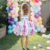 imageHB HBB MAGIC Tutu Sparkly Sequin Dress Girls Toddler Prom Birthday Party Formal Fancy Pink DressesColorful