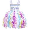 imageHB HBB MAGIC Tutu Sparkly Sequin Dress Girls Toddler Prom Birthday Party Formal Fancy Pink DressesColorful