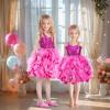 imageHB HBB MAGIC Tutu Sparkly Sequin Dress Girls Toddler Prom Birthday Party Formal Fancy Pink DressesHot Pink
