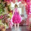 imageSequin Tutu Dress for Girls Birthday Dresses Sparkly Sequin Party Dress Kids Tulle Princess DressHot Pink