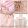 imageSequin Tutu Dress for Girls Birthday Dresses Sparkly Sequin Party Dress Kids Tulle Princess DressRose Gold