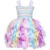 imageHB HBB MAGIC Tutu Sparkly Sequin Dress Girls Toddler Prom Birthday Party Formal Fancy Pink DressesColorful