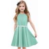 imageHB HBB MAGIC Girls Vintage Dress 50s Retro Twirling Special Occasion Dresses Size 614 Sleeveless Kids DressGreen