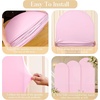 image:imageBeige Arch Backdrop Cover Set of 3 Beige Arch Cover Spandex Wedding Arch Covers Stretchy Backdrop for Bridal Shower Birthday Party Baby Shower Ceremony Event Balloon Arch Stand Covers 4ft 5ft 6ftPink
