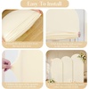 image:imageBeige Arch Backdrop Cover Set of 3 Beige Arch Cover Spandex Wedding Arch Covers Stretchy Backdrop for Bridal Shower Birthday Party Baby Shower Ceremony Event Balloon Arch Stand Covers 4ft 5ft 6ftBeige
