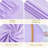 image:imageIvory Round Backdrop Cover 66ft Stretchy Circle Arch Backdrop Cover Wedding Round Arch Cover for Bridal Shower Baby Shower Photo Shoot Balloon Arch Cover Birthday Party Arches Background DecorationsPurple