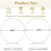 image:imageIvory Round Backdrop Cover 66ft Stretchy Circle Arch Backdrop Cover Wedding Round Arch Cover for Bridal Shower Baby Shower Photo Shoot Balloon Arch Cover Birthday Party Arches Background DecorationsWhite