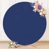 image:imageIvory Round Backdrop Cover 66ft Stretchy Circle Arch Backdrop Cover Wedding Round Arch Cover for Bridal Shower Baby Shower Photo Shoot Balloon Arch Cover Birthday Party Arches Background DecorationsNavy Blue