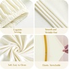 image:imageIvory Round Backdrop Cover 66ft Stretchy Circle Arch Backdrop Cover Wedding Round Arch Cover for Bridal Shower Baby Shower Photo Shoot Balloon Arch Cover Birthday Party Arches Background DecorationsIvory